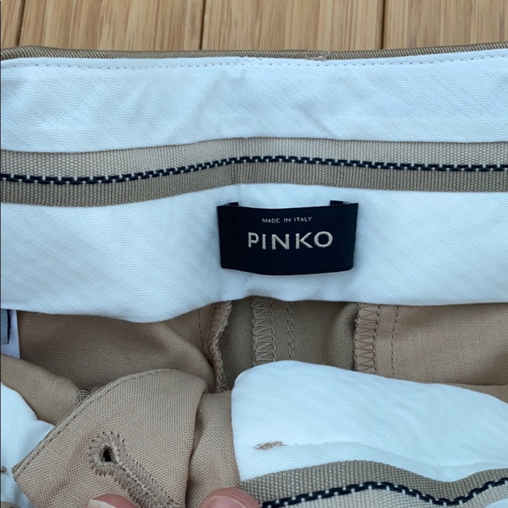 Pinko High Waist Ankle Pants - Picture 4 of 7